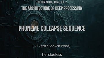 phoneme collapse sequence | herclueless (AI Glitch / Spoken Word)