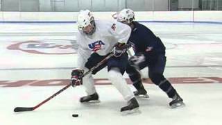 2 4 1 Puck Control-Puck Protect Around Puck Station Puck