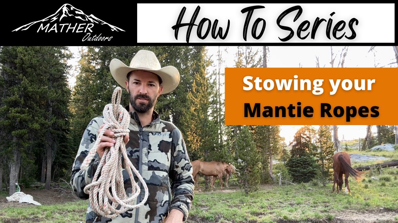 Stowing Mantie Ropes - YouTube