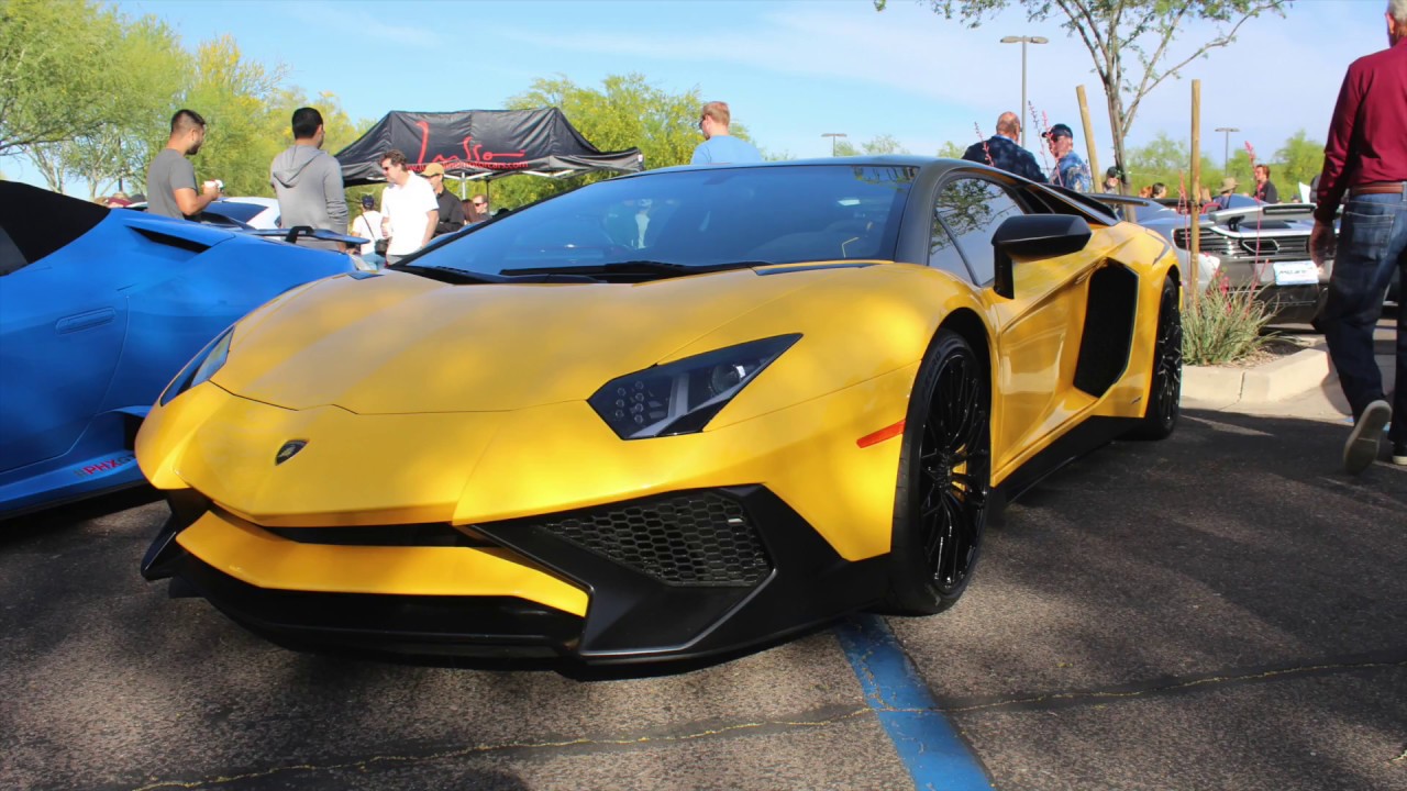 Scottsdale Cars and Coffee April 2017 YouTube