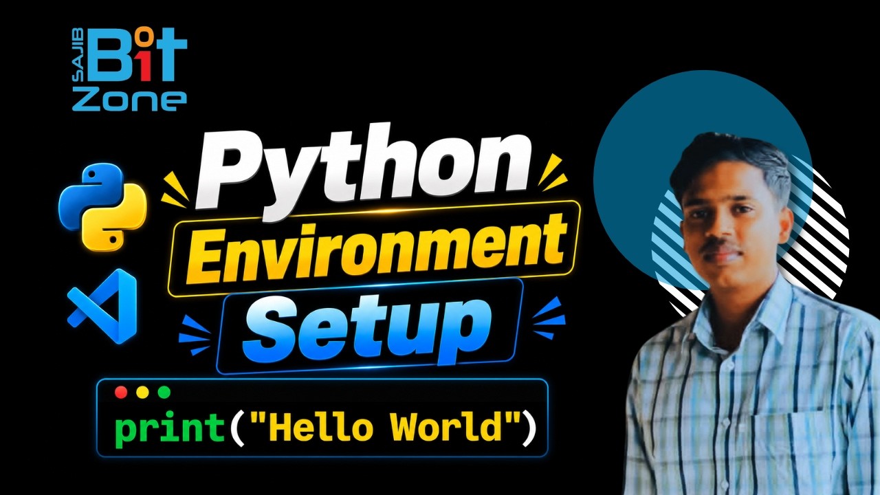 01 Python Environment Setup in VS Code Bangla(বাংলা) | Python ...