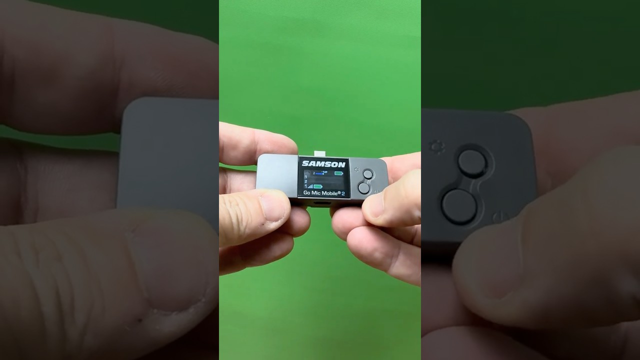 Samson | Go Mic Mobile 2 | Quick Start Part 1 #samsontech #wirelessaudio #contentcreator #streamer