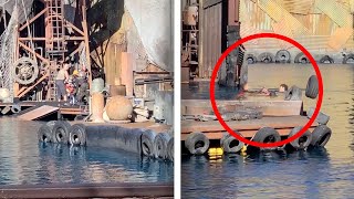Performer Rescued At Waterworld Los Angeles During Show