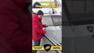 Аэролодка "Нерпа 341КБ". Панорамные окна в кабине