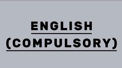 English (Compulsory)| B.A/B.Sc 1 | ADA/ADS 1 | PastPapers 2025 | #a1pastpapers #pastpapers2025 #exam