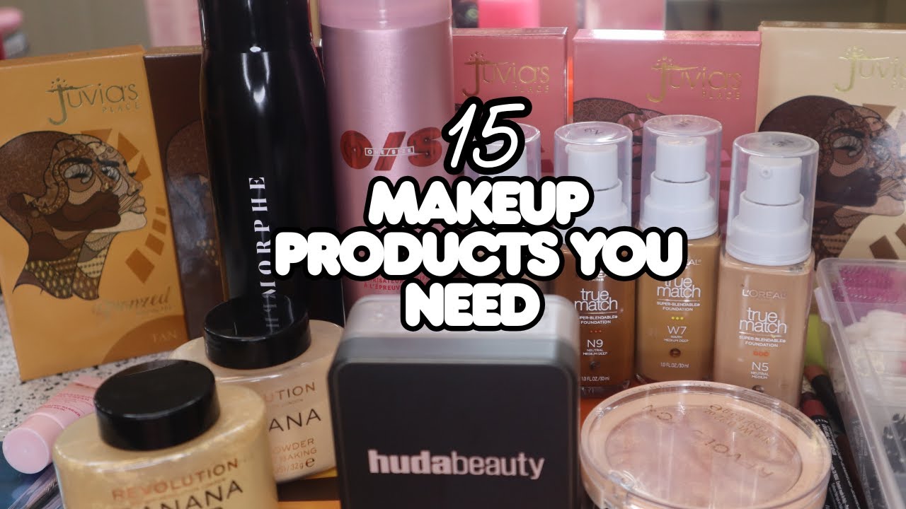 15 косметических продуктов, которые понадобятся начинающему визажисту в вашем наборе.