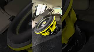 Subwoofer Ground Zero GZHW 25SPL. - YouTube