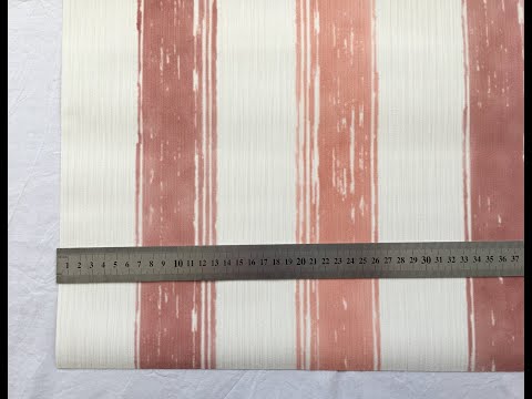 Шпалери As Creation 313540 у червоно-коралову смужку - імітація акварелі, видео 2