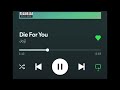 Joji Die For You HQ Audio Joji Die For You HQ Audio