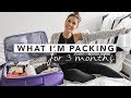 Pack With Me - What I'm Packing for 3 Months!