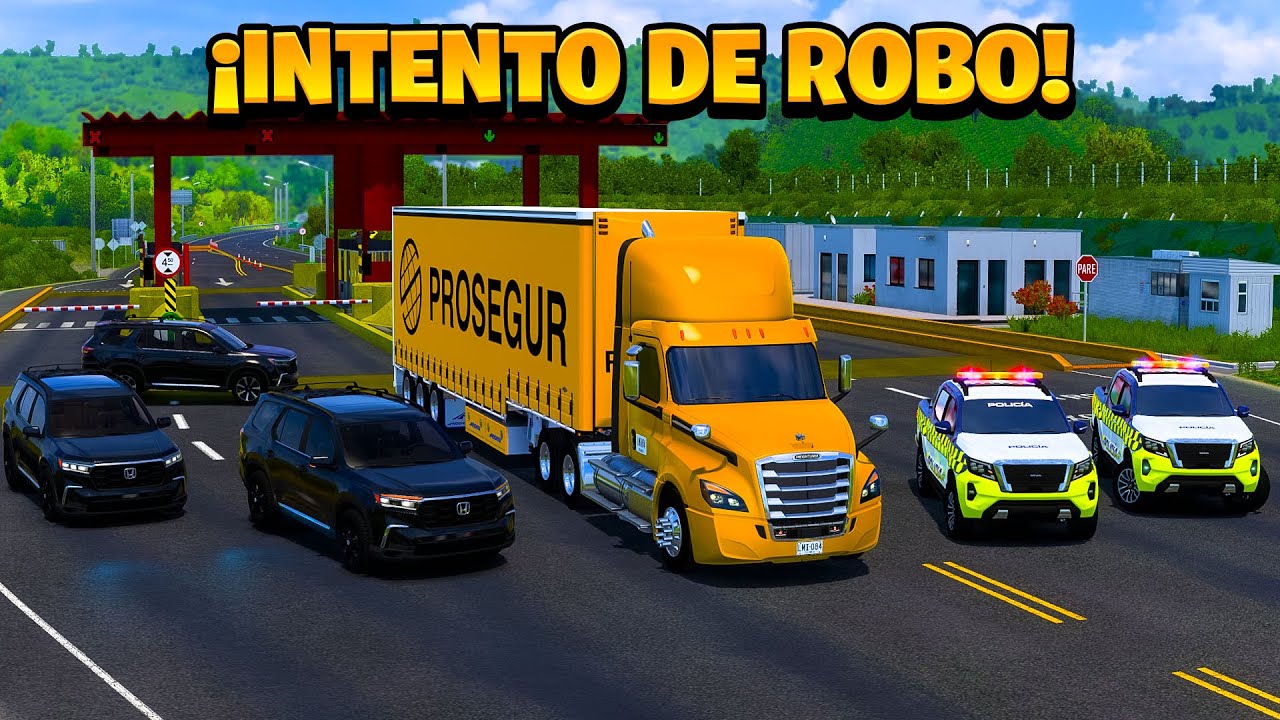 ¡Persecución a CAMIÓN DE VALORES! | American Truck Simulator