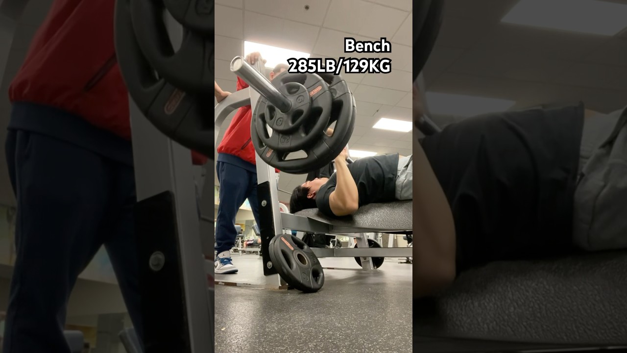 Bench 285LB @ 195LB BW 