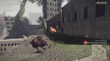 NieR:Automata Double Moose Suicide
