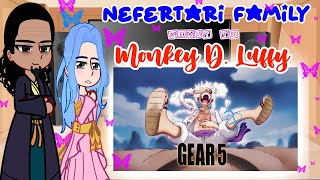 •|One Piece|| Nefertari family react to Luffy Gear 5/ future|| Chu Gacha Reacts||{🇧🇷🇷🇺🇺🇲}|•