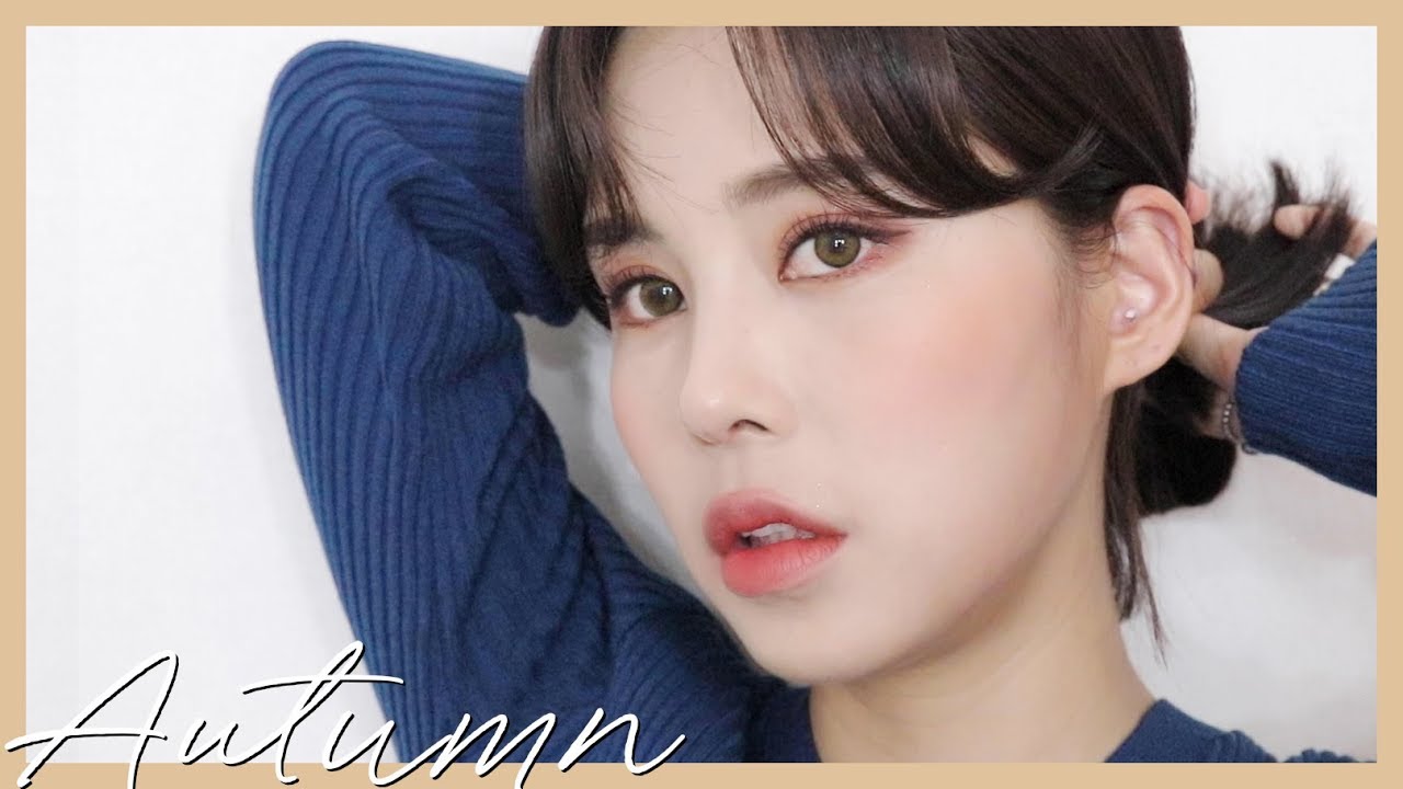 가을 무드 코랄브라운 메이크업 GRWM ﹅  요즘 최고의 립제품들 !