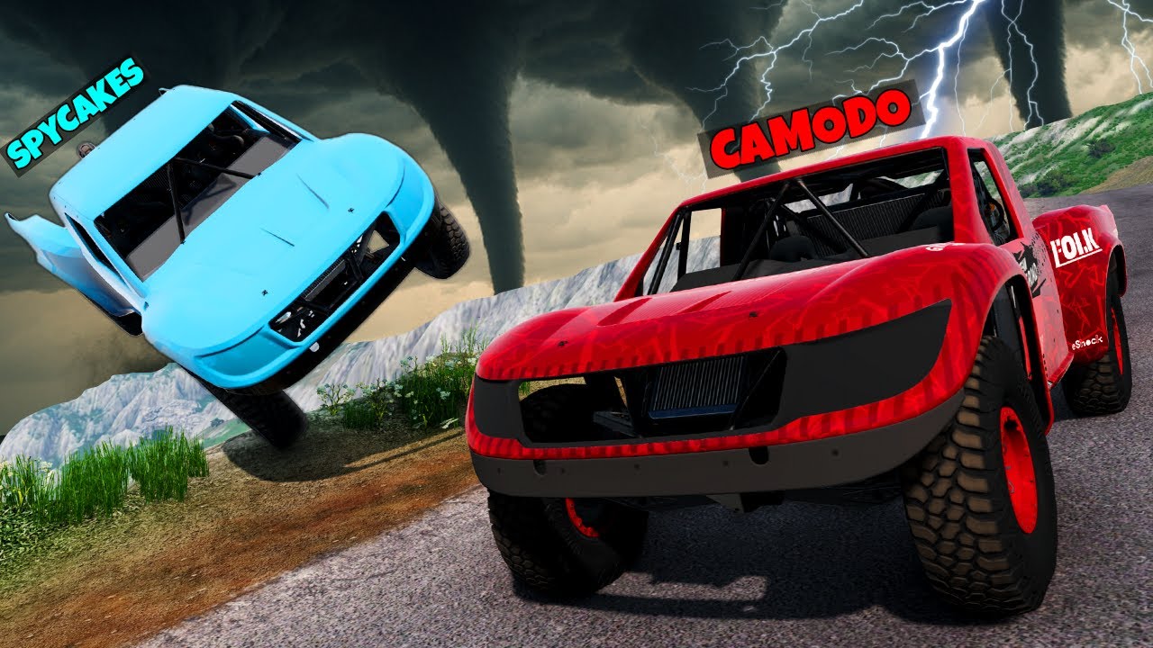 We Tried to Outrun 20 TORNADOES… It Didn’t End Well... BeamNG Drive Mods
