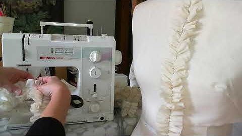 Fabric Manipulation Technique: Ruffles