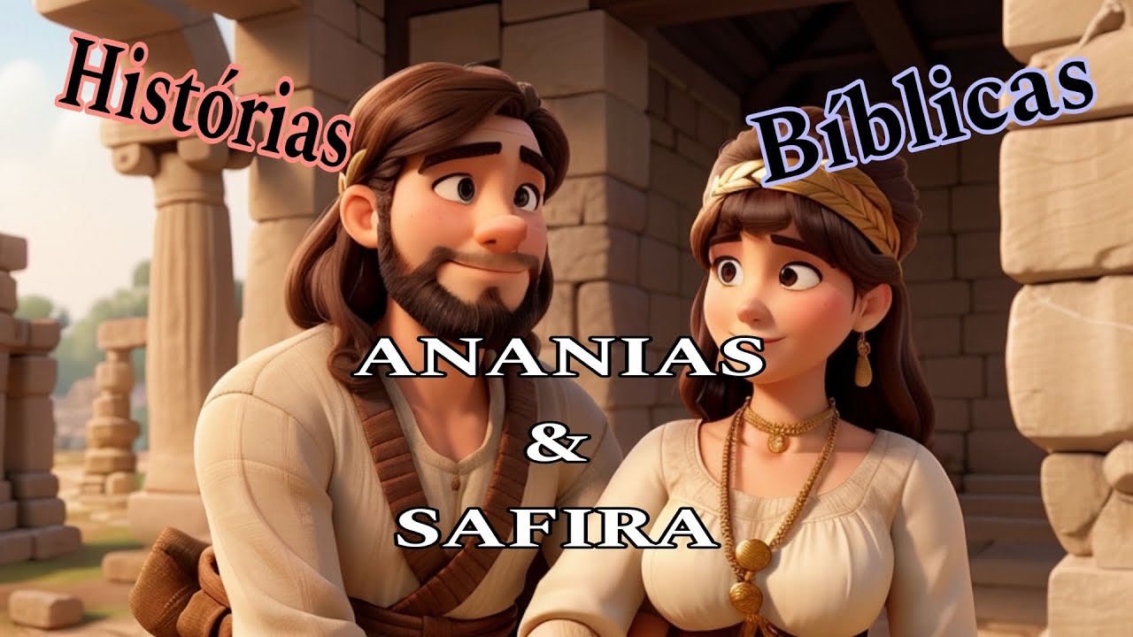 A HISTÓRIA DE ANANIAS E SAFIRA! O PODER DA HONESTIDADE! (Animação ...