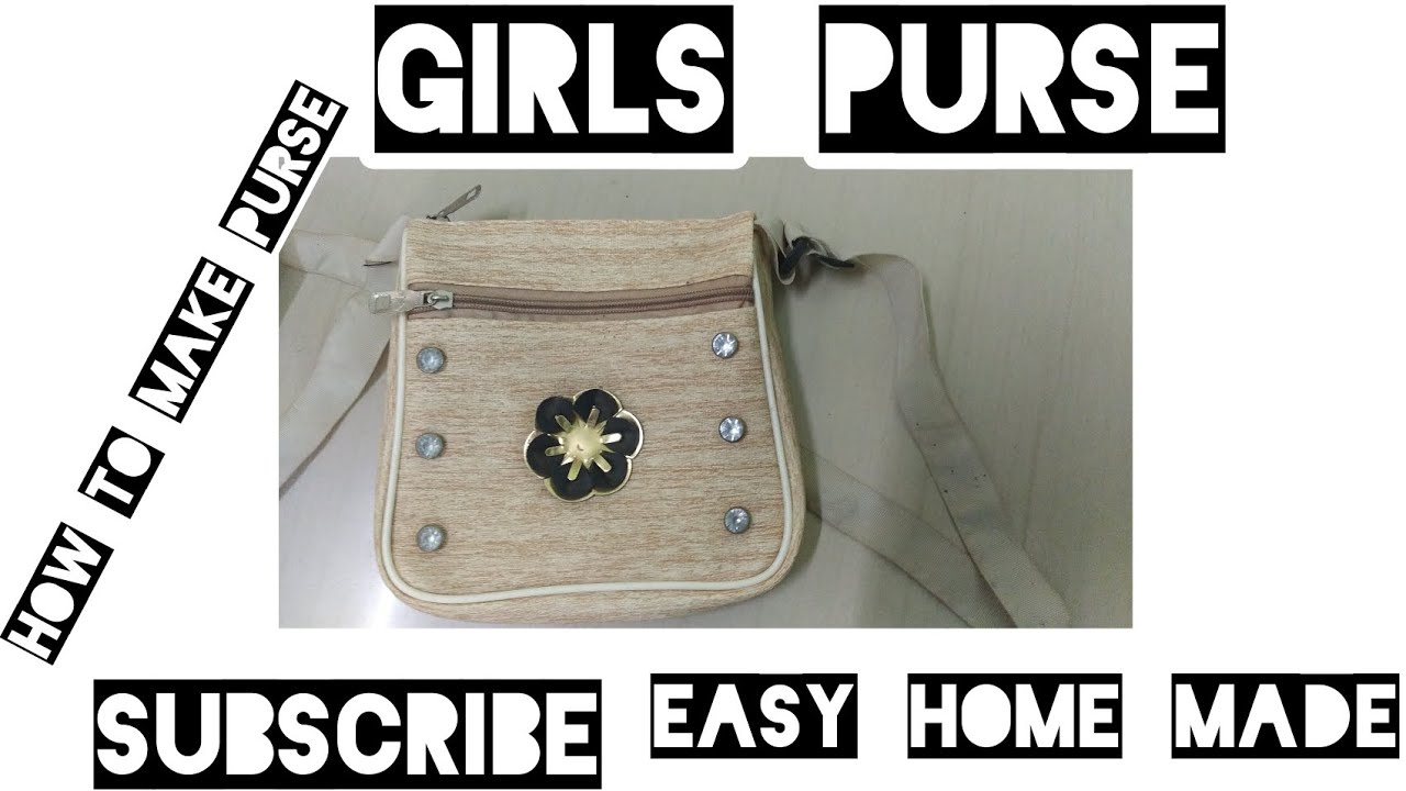 how to make purse easy home made try girls pursetrending viralvideo 