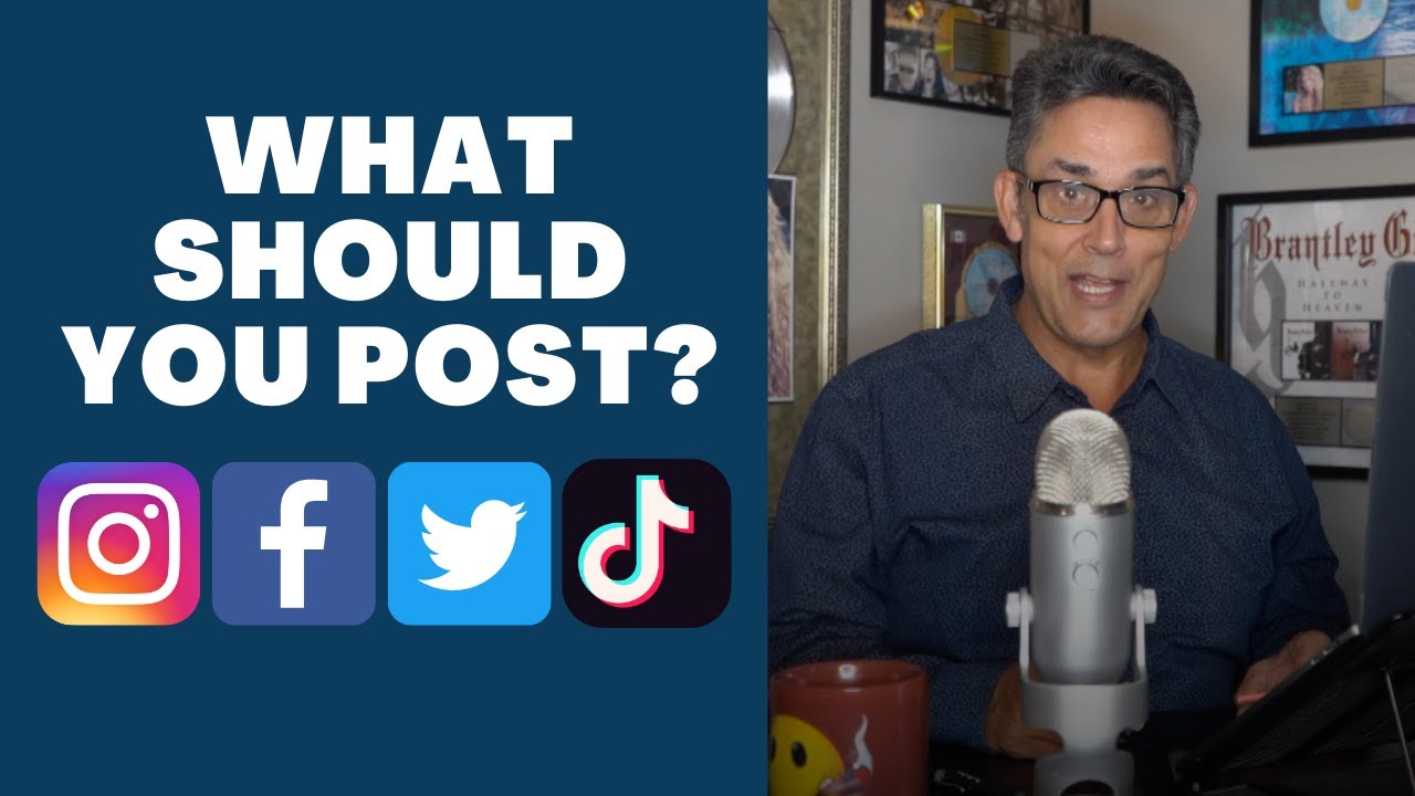 WHAT SHOULD MUSICIANS POST ON SOCIAL MEDIA YouTube