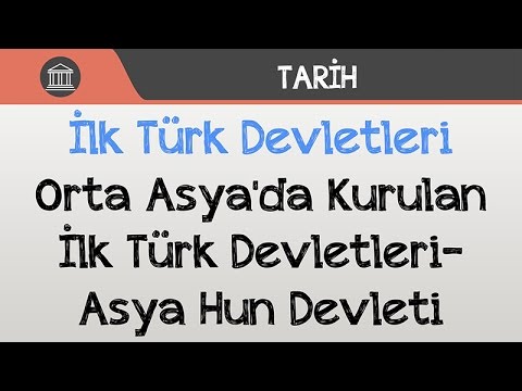 İlk Türk Devletleri - Orta Asya'da Kurulan İlk Türk Devletleri / Asya Hun Devleti