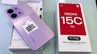 Redmi 15C 5G - Purple Colour Unboxing Redmi 15C 6128 Redmi Smartphone Under 15K Guru Mobile