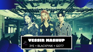 3yeblackpinkgot7stray Kids Mashup yessir X Whistle X Hard Carry X District 9