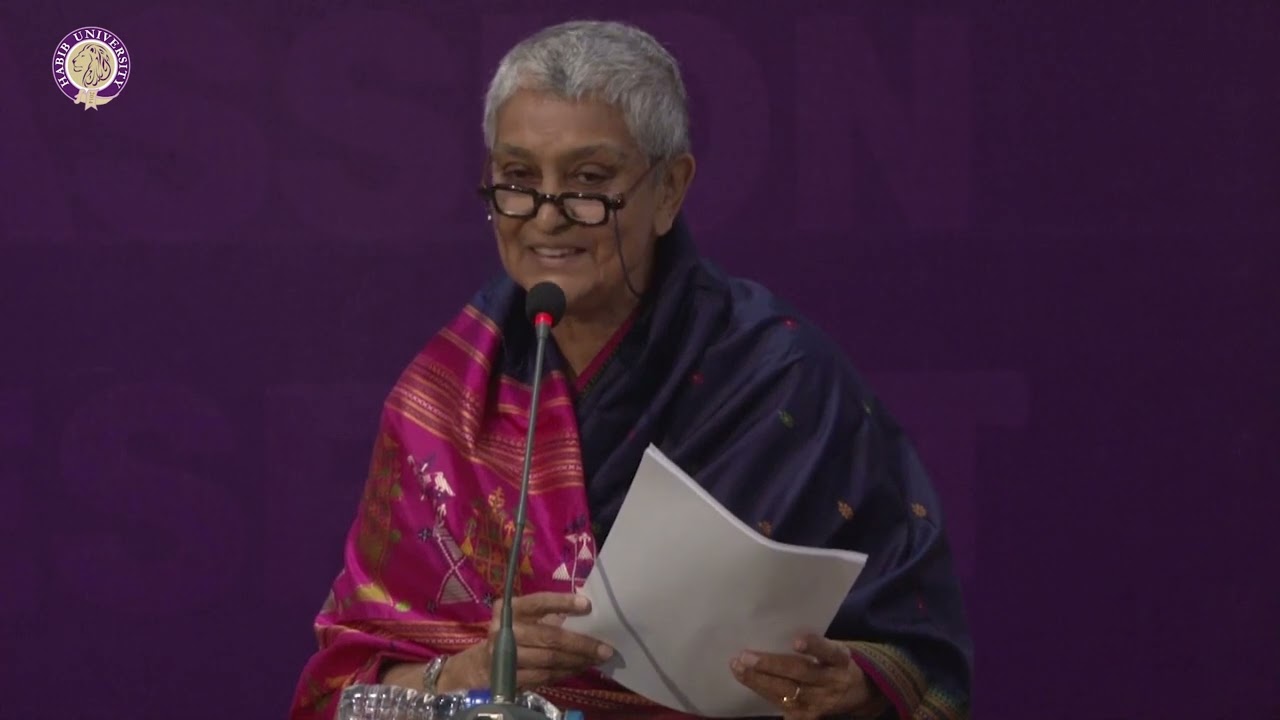 Keynote Speaker Prof. Gayatri Chakravorty Spivak | Post-Colonial Higher Education Conference