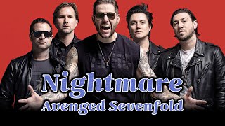 💀Avenged Sevenfold-Nightmare (big lyrics / 큰 가사)