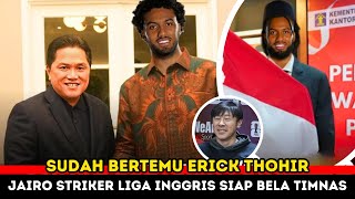 Datangi Erick Thohir Demi Bela Timnas !! Jairo Riedewald Bawa Tanda Bukti Keturunan Indonesia