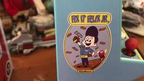 Mini fix it Felix jr arcade game