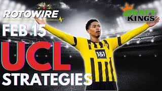 DraftKings UCL Strategies for Wednesday, Feb. 15: Play Whoever You Want, Again