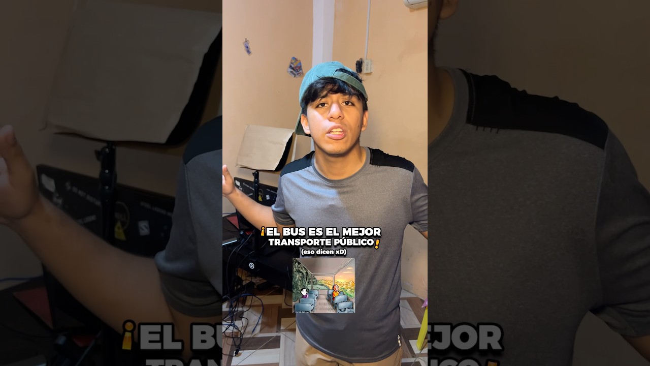 El mejor transporte publico es el bus🥳🚍 