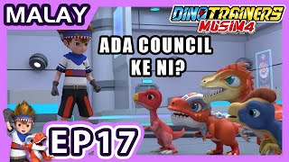 Hah? MEDUSA dah pecah masuk makmal?! | Kartun | Dinosaurus  | EP 17 | DinoTrainers Bahasa Melayu