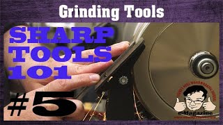 Everything you need to know about grinding woodworking tools on a bench grinder