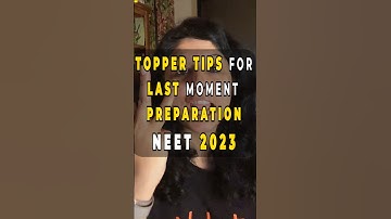 LAST 2 Days Preparation Booster Tips for NEET 2023 🔥 #neet2023 #vedantubiotonic