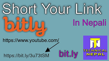 how to short link in bitly in nepali | Link Shorten in Nepali | Bitly.com | Technical Nepal