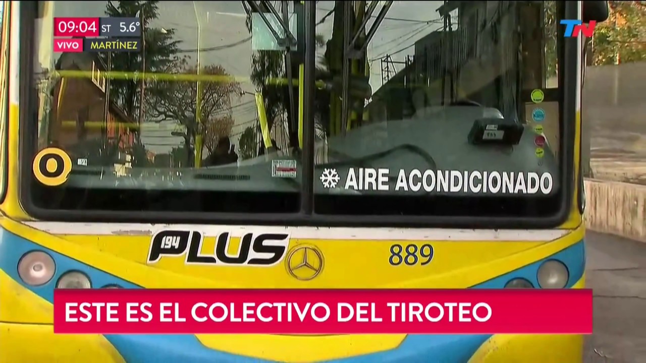 Tiroteo en un colectivo de la línea 194: Un ladrón muerto