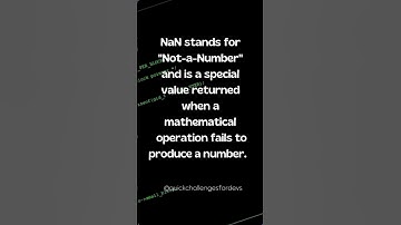 Front-end Challenge: What is NaN in JavaScript?