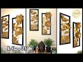 2 Super Unique Metallic Wall Art For Your Home Decor|gadac diy|Room Decorating Ideas|Handmade Crafts