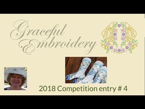 Graceful Embroidery 2018 competition entry 4