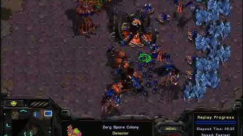 Game 3 part 2 - gerritvb(Z) vs chickengod(Z) Fighting Spirit, Reddit Starcraft Tournament R32