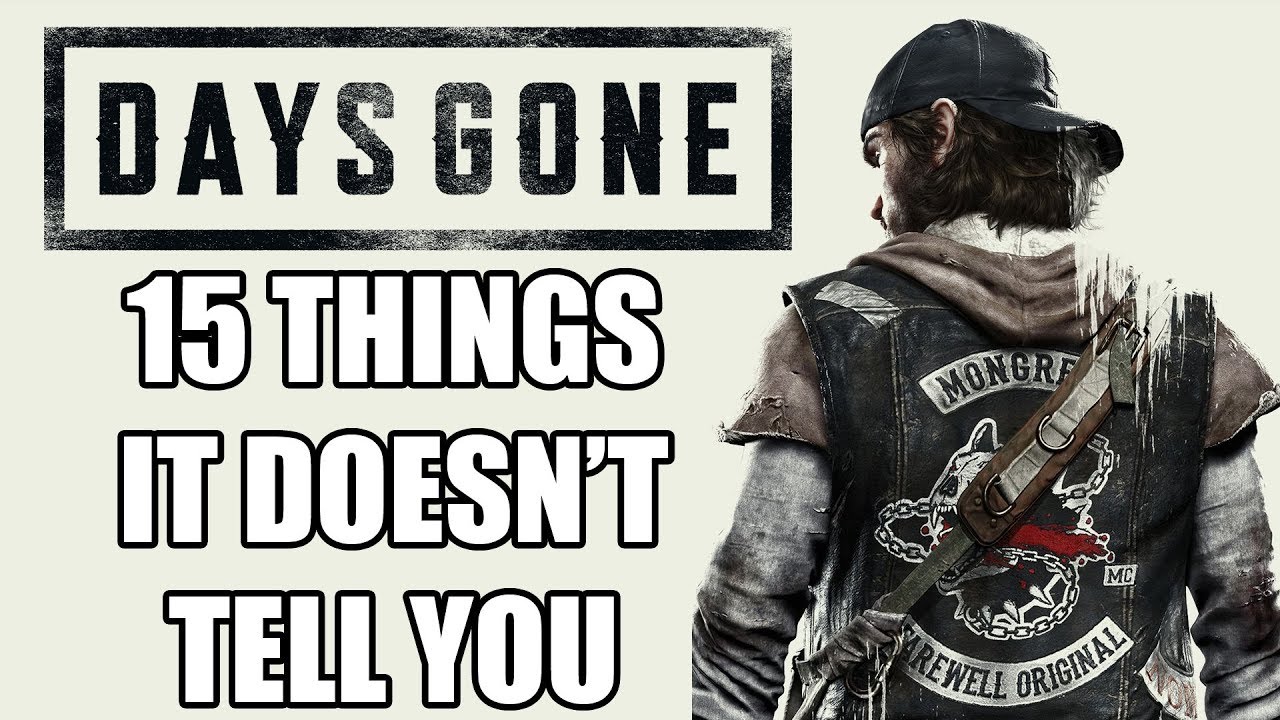 Things Days Gone Doesn't Tell You - Tips and Tricks - Days Gone