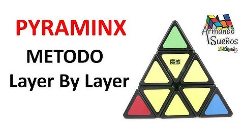 Método Pyraminx intermedio - Layer By Layer  (Manual en Descripción)