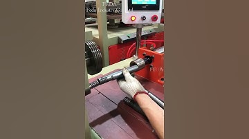 FD-XY S thread rolling machine processes external thread of metal parts.#machine #engineering #auto