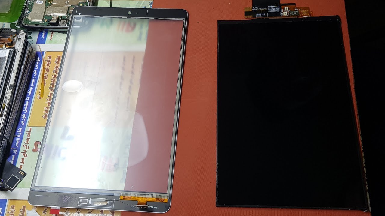 Ntt Docono D Tab Cracked Screen Restoration Touch Glass Replacement Youtube