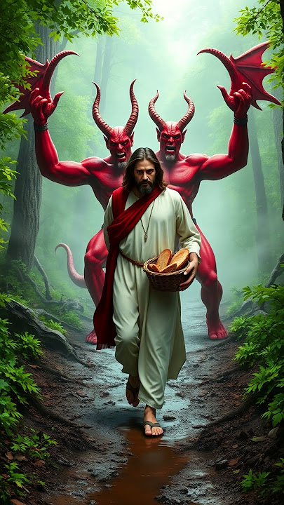 Devil Thank To Jesus 👿🙏😇 #jesus #devil #respect #god #jesuschrist #shorts