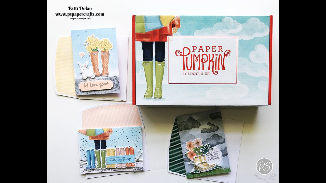 March Paper Pumpkin Facebook Live - YouTube