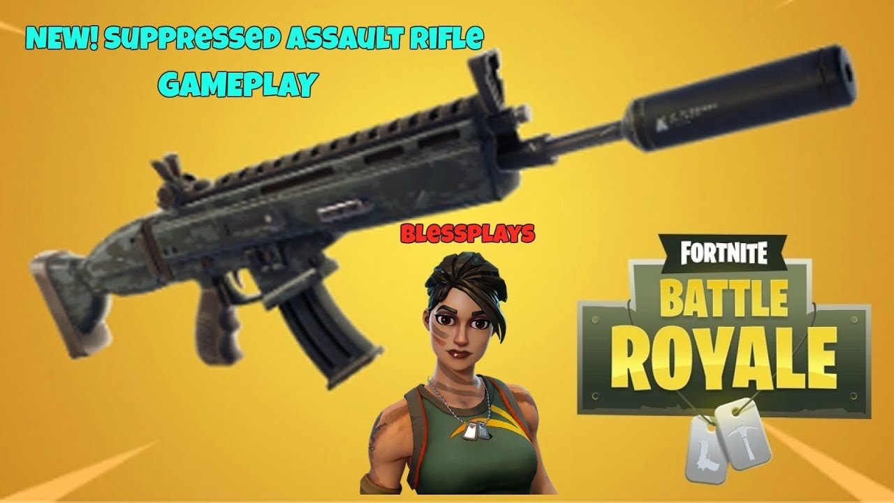 NEW! Suppressed Assault Rifle Gameplay!