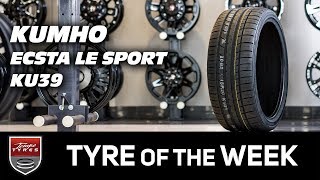 Tyre of the Week: KUMHO Ecsta Le Sport KU39